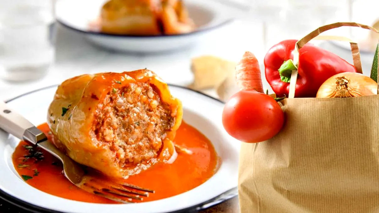 Cu ce umplu gospodinele din Oltenia ardeii de post, după o rețetă veche de 50 de ani