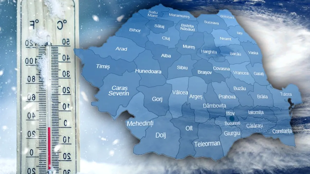 Județele care vor fi lovite de ninsori puternice în weekend. Alerta emisă de meteorologii Accuweather