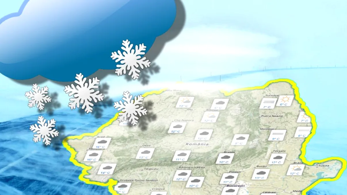 7 zile de viscol și ninsori puternice în două orașe din România. Cine va avea parte de zăpadă la început de ianuarie 2025