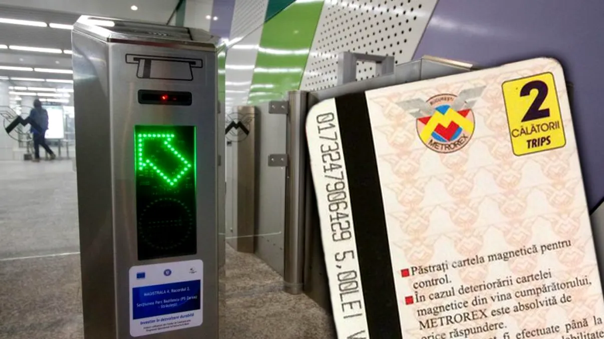 Se scumpesc cartelele de metrou. Cât vei plăti pentru 2 călătorii din ianuarie 2025, potrivit Metrorex