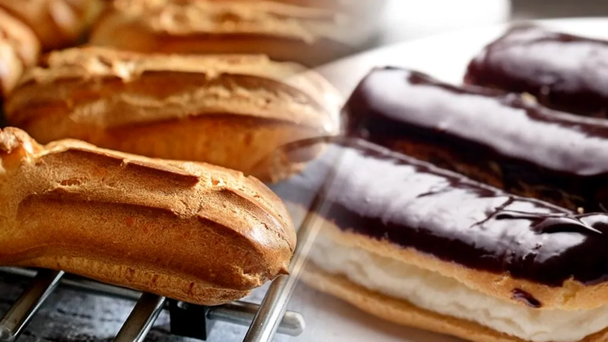 Secretul celor mai bune eclere. Când trebuie adăugat oul ca să iasă perfecte. Vor avea un gust exact ca în copilărie