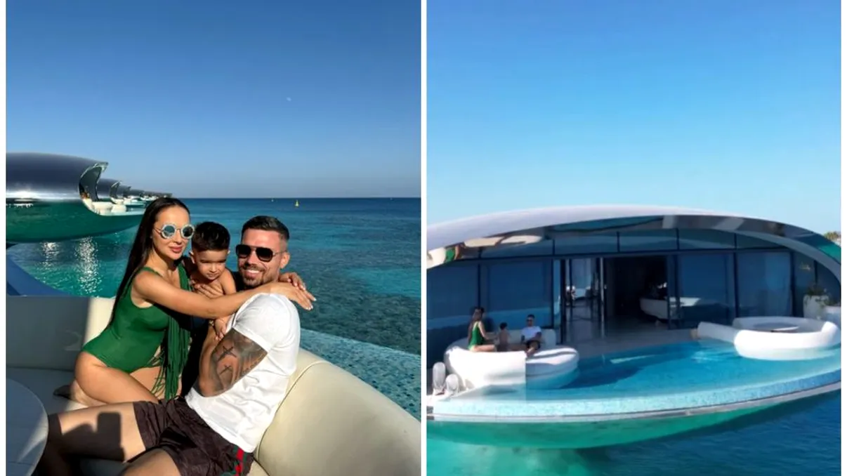 Imagini din camera hotelului de lux în care și-a petrecut vacanța Vlăduța Lupău în Arabia Saudită. Un sejur costă 20.000 de euro