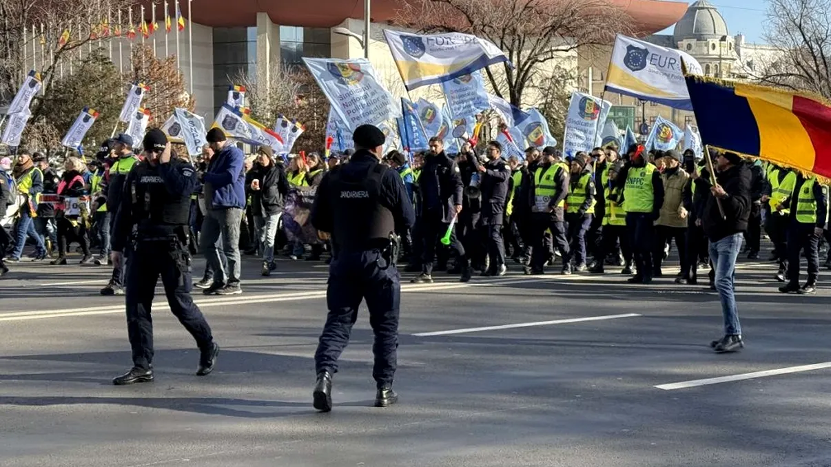 Proteste masive ale polițiștilor față de Ordonanța trenuleț. Ce nemulțumiri au