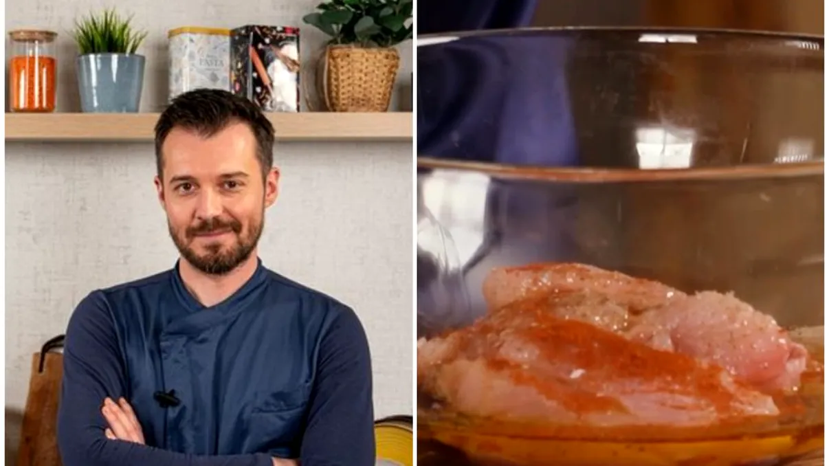 Cum marinezi carnea de pui pentru șaorma făcută în casă? Ingredientul pe care Chef Horia Manea nu îl omite niciodată