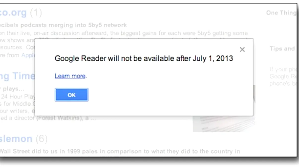 Google Reader 