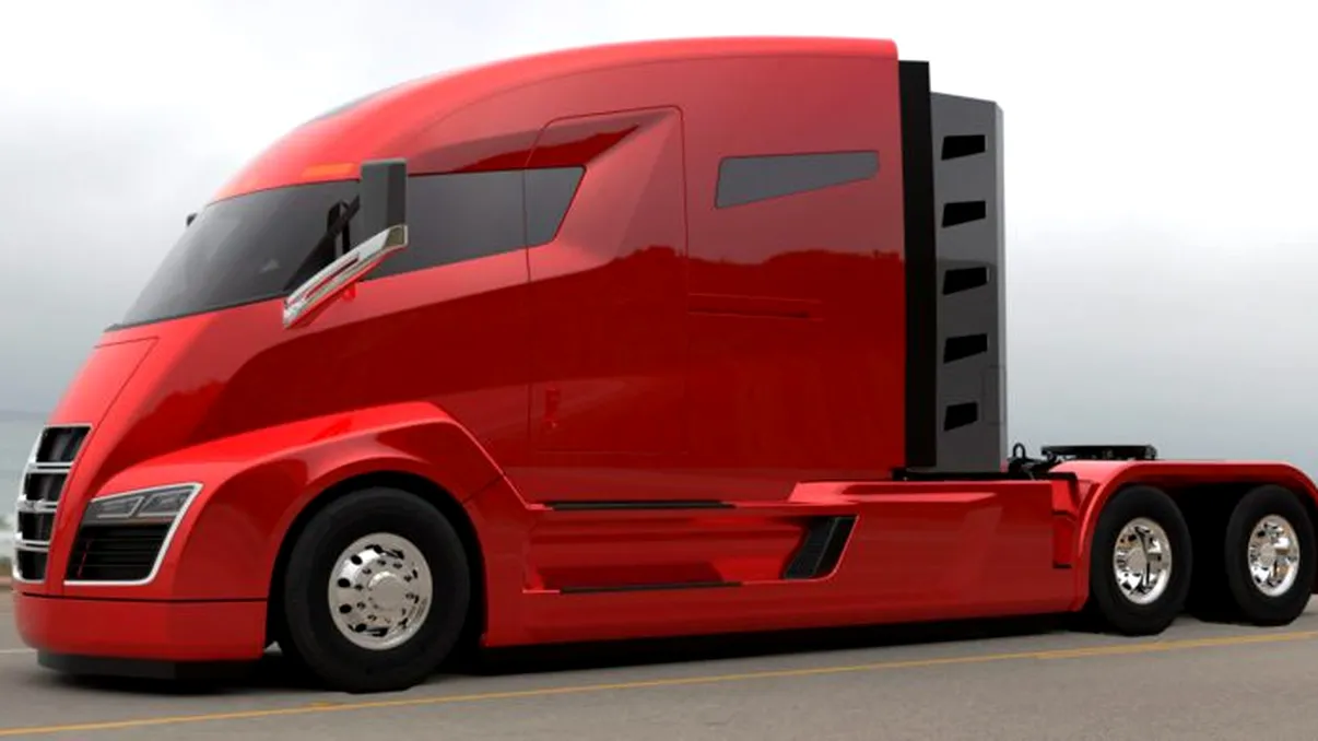 Camionul electric de la Tesla se va putea conduce singur