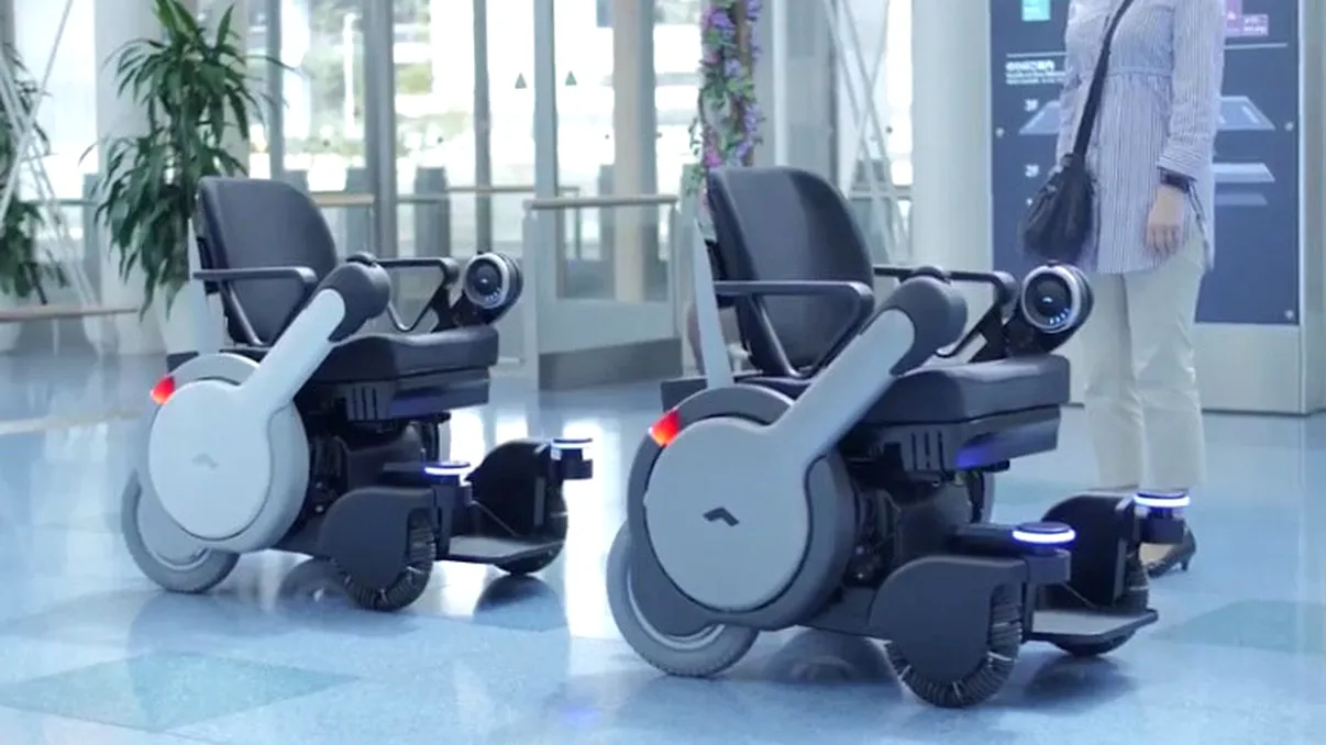Scaunele autonome, noul ajutor în aeroporturi pentru persoane cu dizabilități