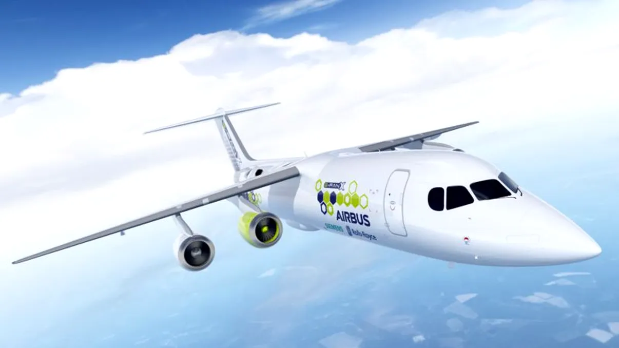Primul avion electric ar putea veni de la Airbus și aceste companii globale