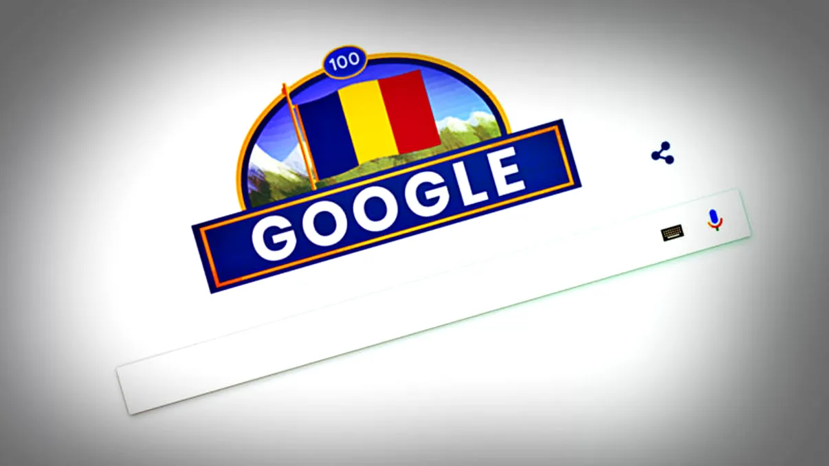 Centenarul Marii Uniri, pe prima pagină Google. Ce zice compania