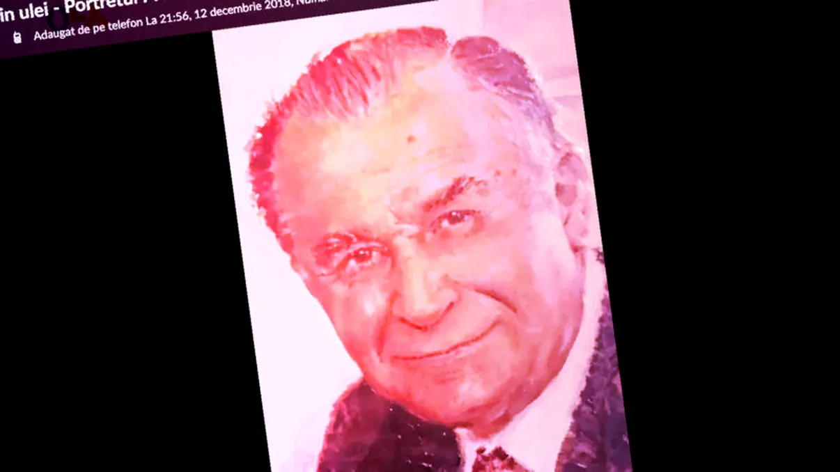 Ion Iliescu, pe OLX: cât costă să ai un tablou în ulei cu fostul președinte