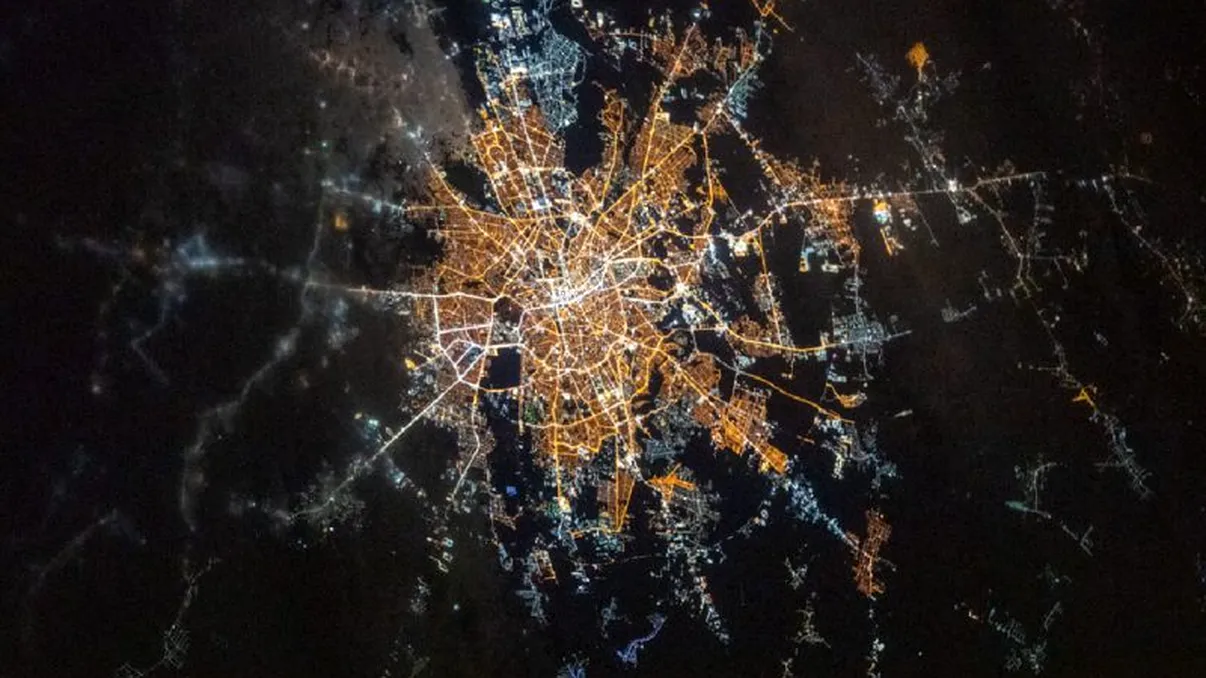 București văzut din spațiu: cadoul unui astronaut pentru români