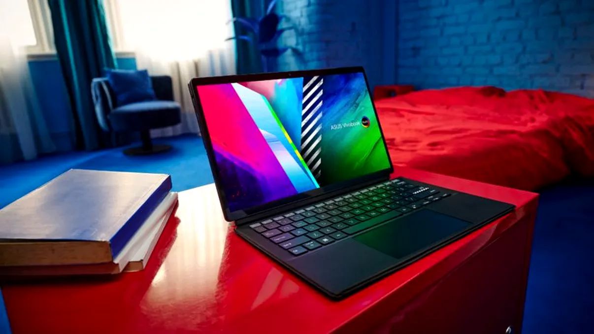 ASUS Vivobook 13 Slate OLED, un hibrid ultraportabil care îți fură ochii și e bun la toate