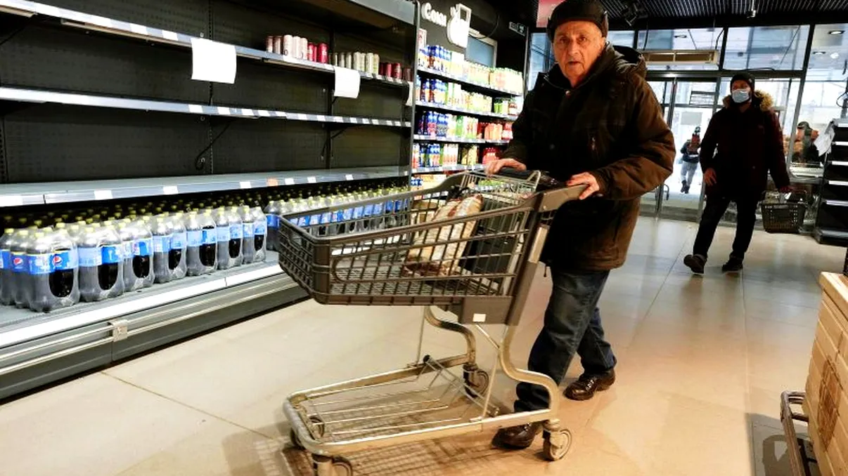 Situația din Ucraina se agravează. Spitalele au rămas fără medicamente, iar mâncarea din supermarketuri începe să dispară