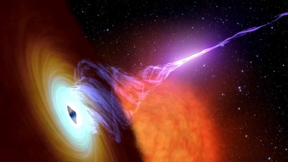 Cum se „hrănesc” găurile negre cu stele: evenimentul bizar și rar, descoperit de astronomi