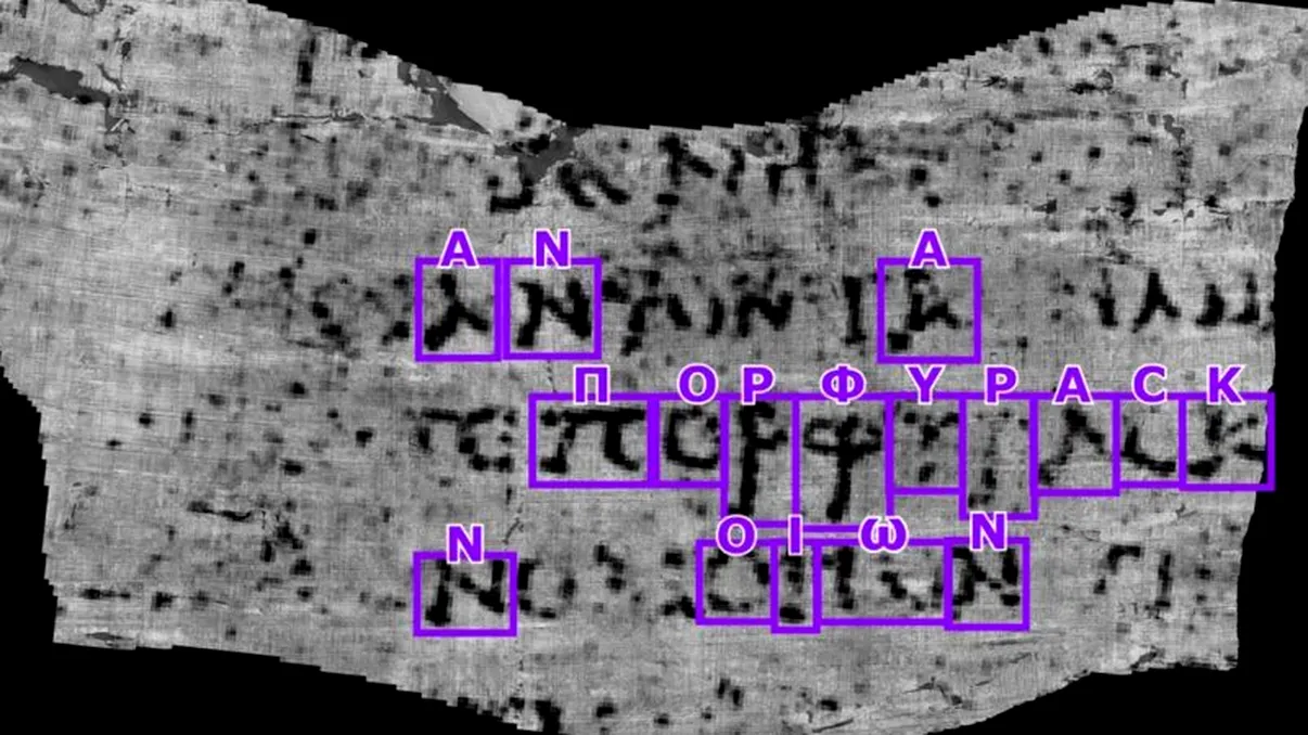 Papirusuri ilizibile vechi de 2.000 de ani, descifrate cu ajutorul AI. Ce au scris anticii
