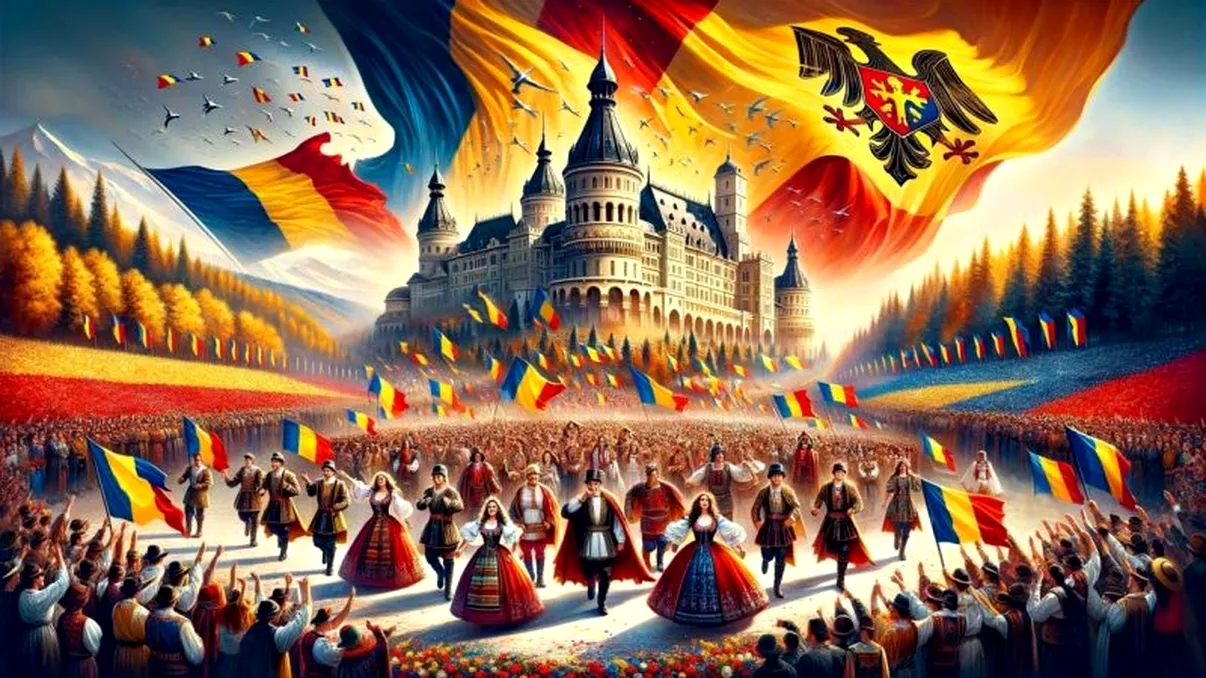 „I-am cerut AI-ului să îmi arate naționalismul și cultura noastră”. Ziua Națională a României, văzută de inteligență artificială