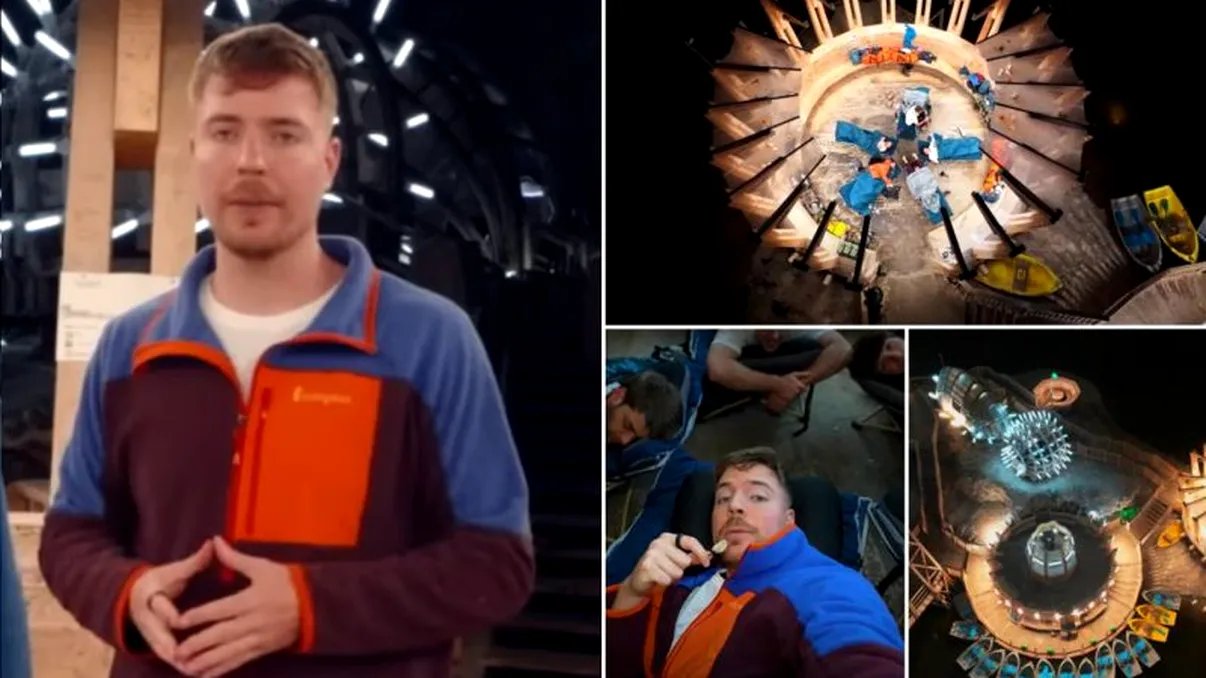 După ce a dormit în Salina Turda din România, vloggerul MrBeast vrea acum să doarmă și în Marile Piramide din Egipt