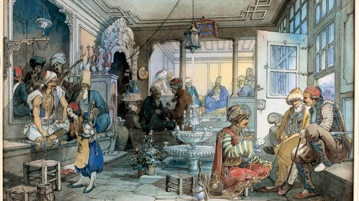 Bucureștenii beau ”Vinul Orientului” acum 360 de ani. Povestea primei cafenele din Capitală, inaugurată în 1667 de ienicerul Hamie
