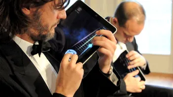 iPad in concert