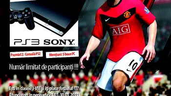 Concurs gaming FIFA 2011 pe PlayStation 3 