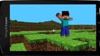 Minecraft pentru platfotrmele mobile, dar mai intai pe Xperia Play!