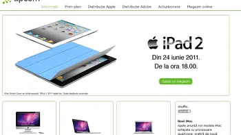 Atentie, lansare oficiala iPad 2 la unicul distribuitor autorizat Apple in Romania!
