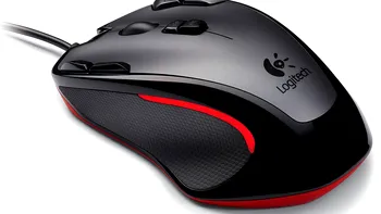 Logitech Gaming Mouse G300: 9 butoane, 2500 DPI, 40 euro