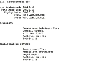 Amazon colectioneaza domenii cu Kindle in titlu
