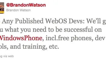 Microsoft incurajeaza dezvoltatorii de WebOS sa treaca pe Windows Phone 7