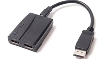 Ce poti sa faci dintr-un display port? Doua HDMI-uri