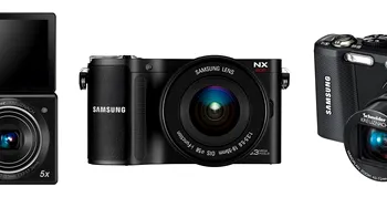 Trei noi camere foto de la Samsung