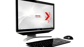 Sistem all-in-one de la Toshiba cu accent pe design