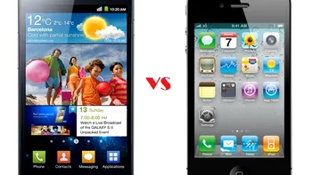 iPhone 4S vs Galaxy S2. Campionii in vanzari sunt luati la tranta