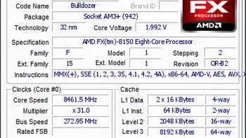 Record mondial de oveclocking: 8461,5 MHz pe un AMD Bulldozer