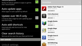 Android Market trece prin schimbari, a ajuns la versiunea 3.3.11