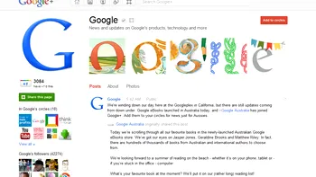 Google+ primeste Pages