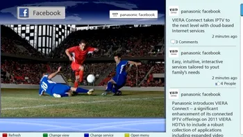 Televizoarele Panasonic Social TV trec socializarea pe locul intai, televiziunea pe al doilea