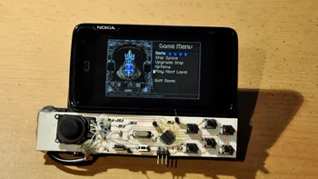 Nokia N900 transformat in consola