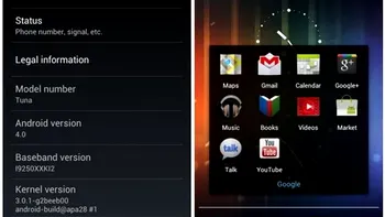 Interfata Holo obligatorie pentru Ice Cream Sandwich