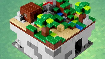 LEGO lanseaza primul set Minecraft