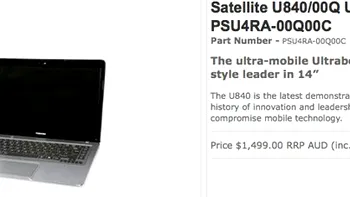 Primul ultrabook cu ecran de 14