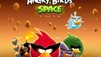 Rovio lanseaza Angry Birds Space