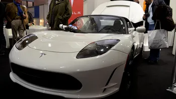 TESLA Roadster la CeBIT 2012