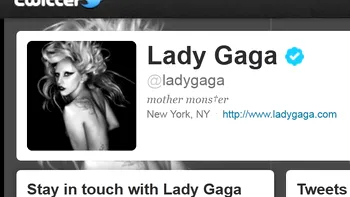 Lady Gaga este cea mai tare pe Twitter - Are 20 milioane de followers!