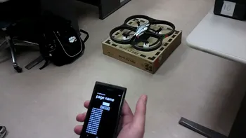 AR.Drone pe Windows Phone - nu prea bine, nici prea complet...