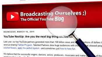 YouTube cauta video bloggeri, insa nu si romani