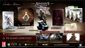 Asssassin's Creed III primeste trei editii speciale