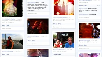Friendsheet iti face Facebook-ul sa arate ca Pinterest
