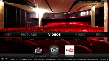S-a actualizat XBMC la 11.0 / Eden si a devenit mult mai util