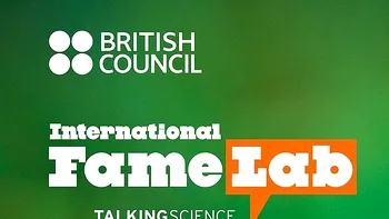 Competitia FameLab - Transmite pasiunea ta pentru stiinta
